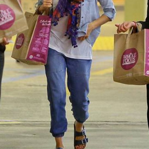Bella Dahl Pants - Bella Dahl Chambray Jogger Pants